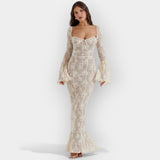 Vestido comprido especial para a noite