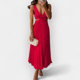 Satiinist midi kleit