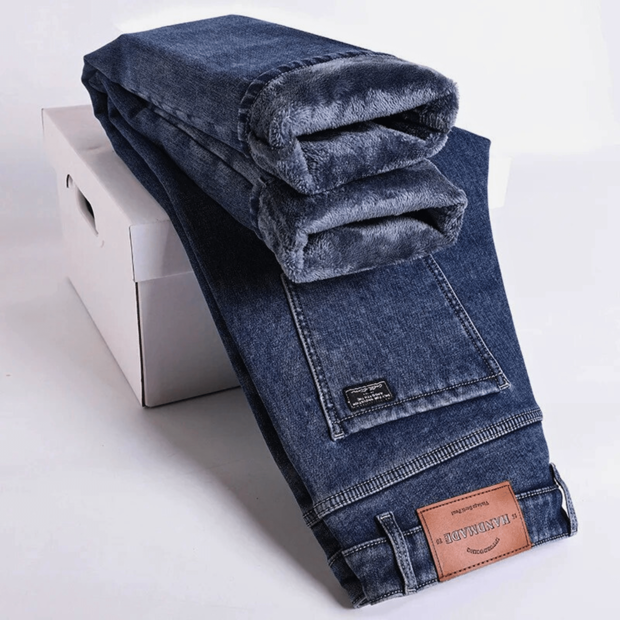 DUMONT LYON | SOOJENDATUD DENIM PÜKSID