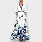 Inês - Vestido de menina com mangas elegantes